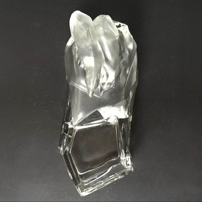 Karel Zentner art deco glaskunst med isbjørn – Libochovice glas ca. 1935 - Frøken Lilly