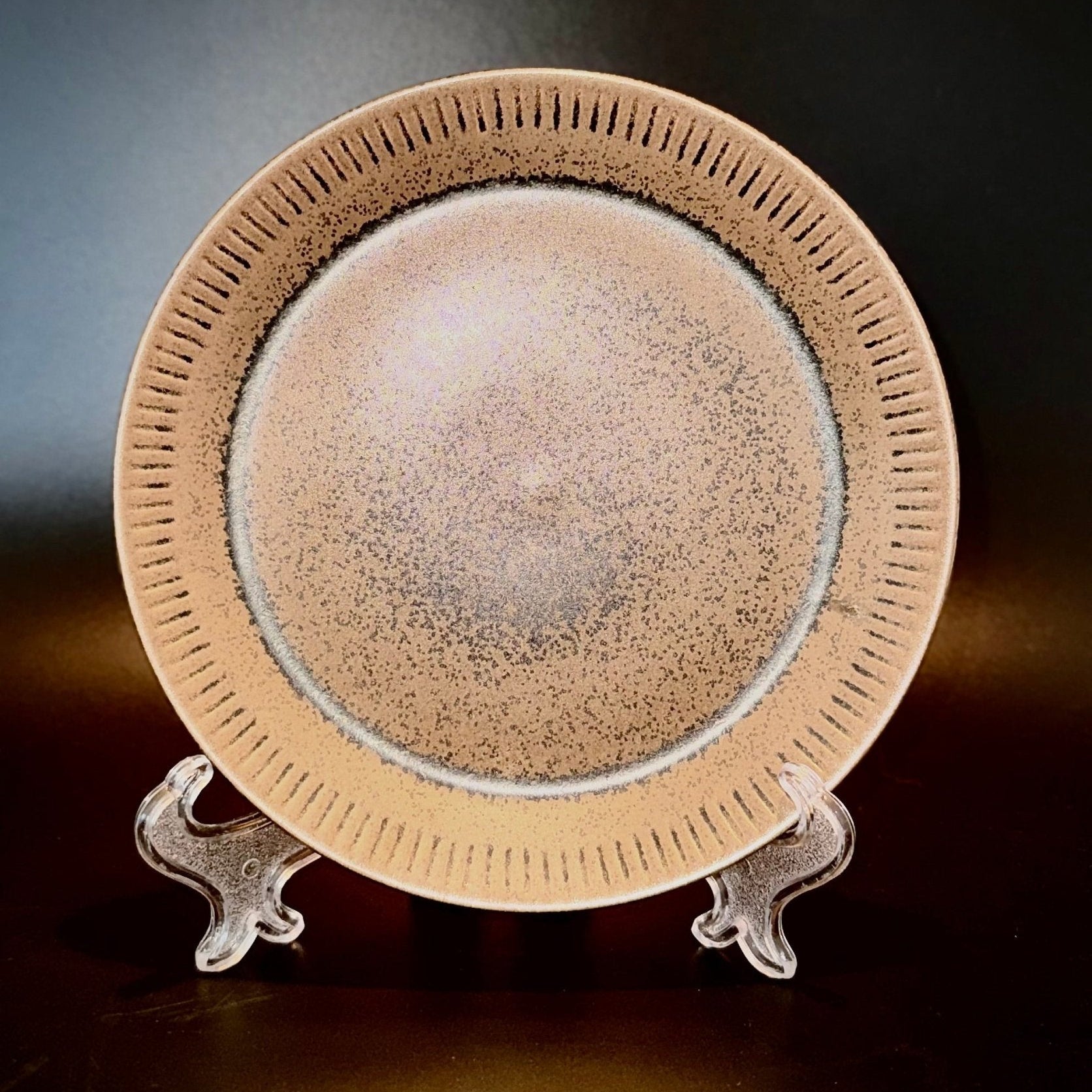 Knabstrup Nødebo kaffetrio i brun stentøj – Johannes Hansen, 1966–1972