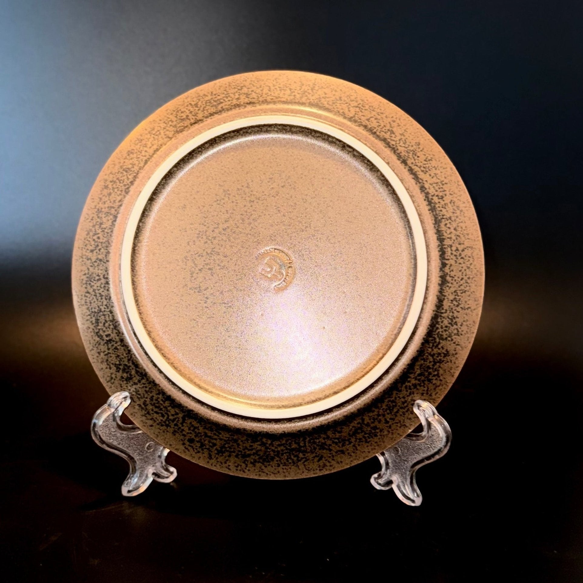 Knabstrup Nødebo kaffetrio i brun stentøj – Johannes Hansen, 1966–1972