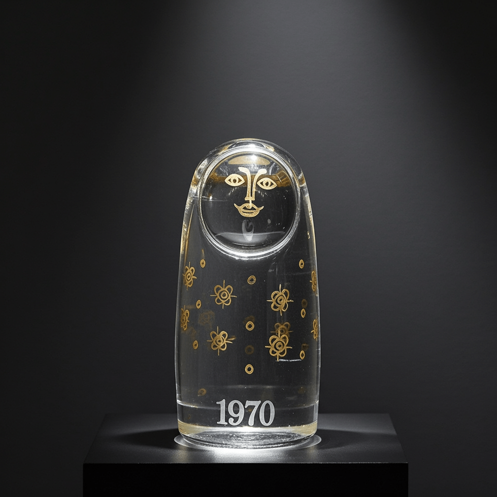 Kosta Boda - "MOR" fra serien "Familijen" - Ann Wärff og Göran Wärff - Frøken Lilly