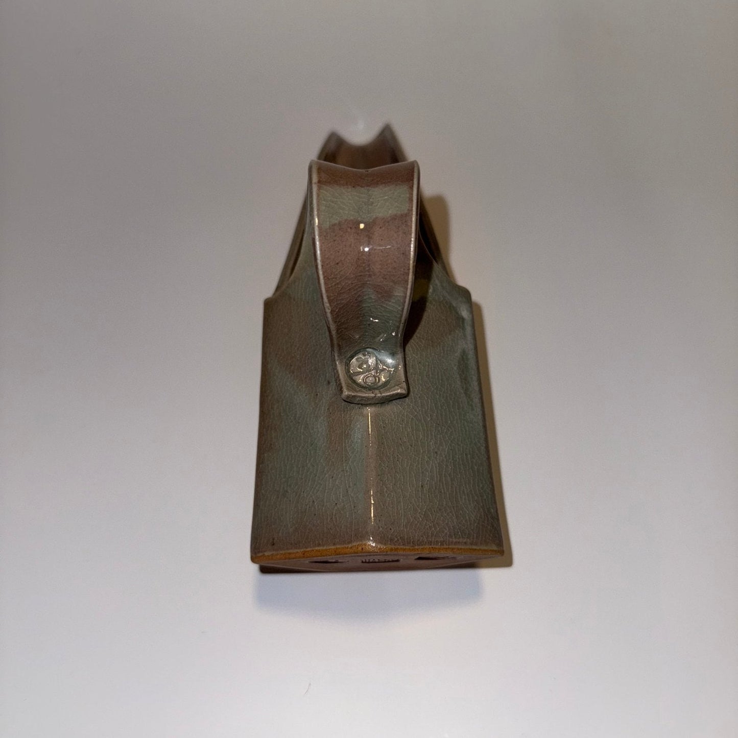 Niels Huang kande – dansk studiokeramik – signeret – skulpturel form 22 cm - Frøken Lilly