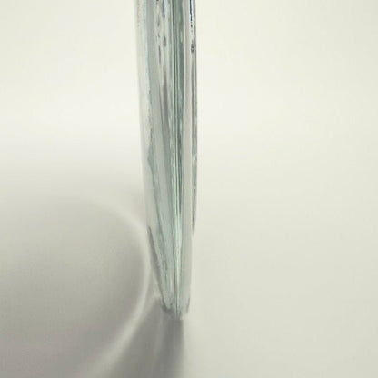 Nybro Glasbruk glashjerte vægdekoration – svensk vintage glas 1970 - 1980 - Frøken Lilly