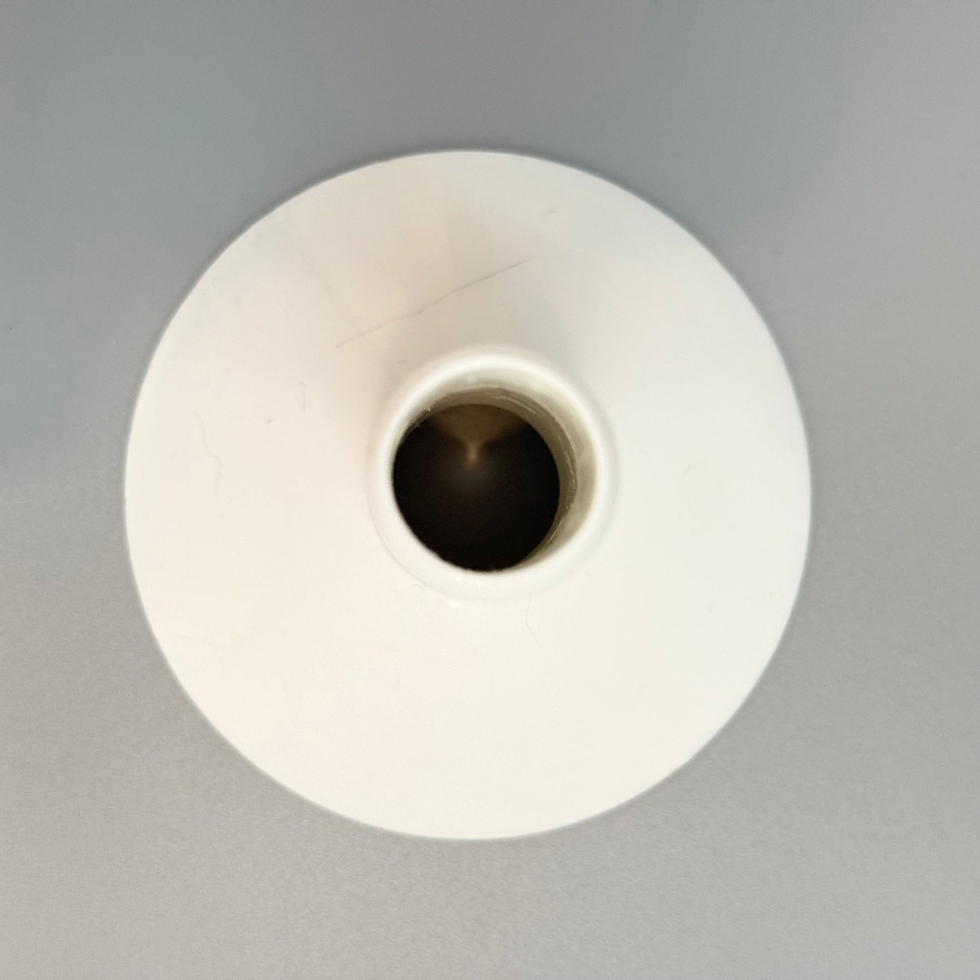 Originale Bodum Oktett vinglas, hvid plaststilk, dansk design af Carsten Jørgensen, 1970'erne - Frøken Lilly