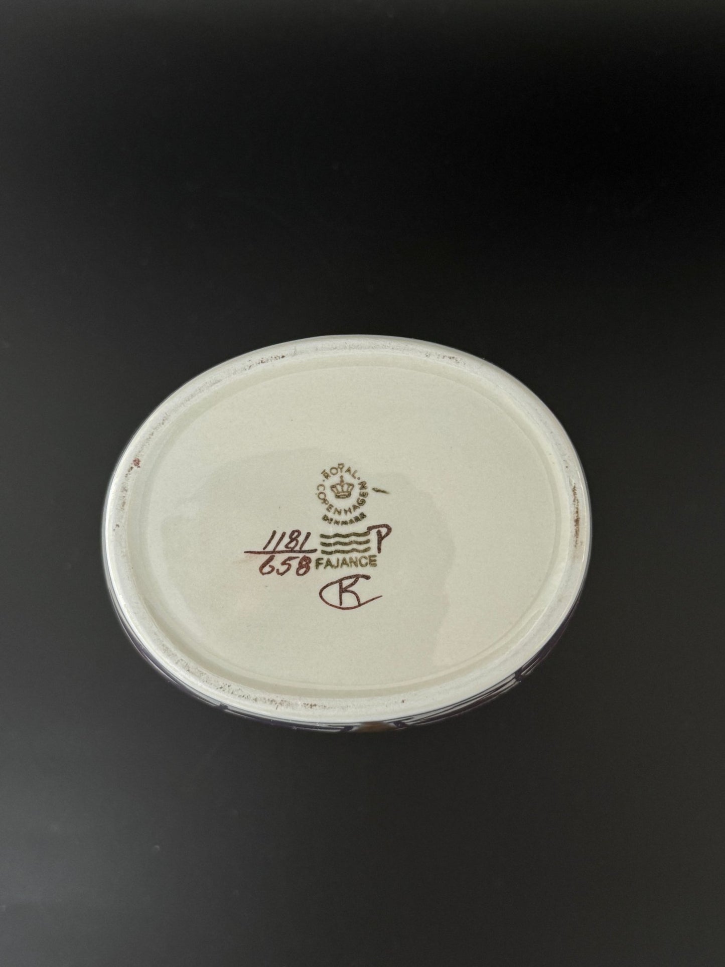 Royal Copenhagen Tenera vase 1181/658 Kari Christensen fajance - Frøken Lilly