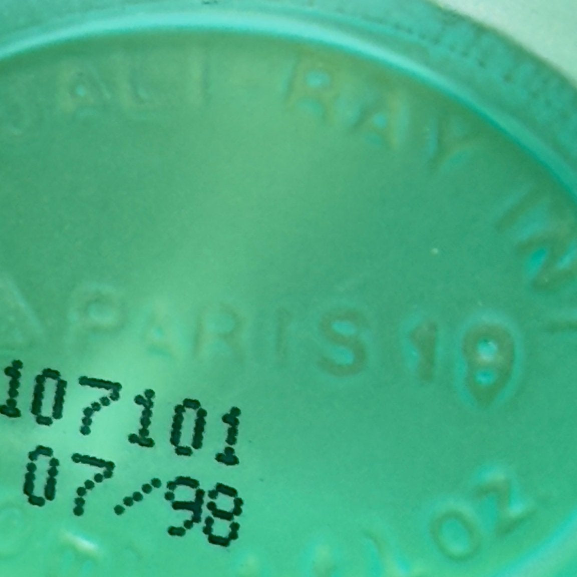 Salvador Dalí messingvedhæng + Laguna Eau de Toilette 1998 - Frøken Lilly