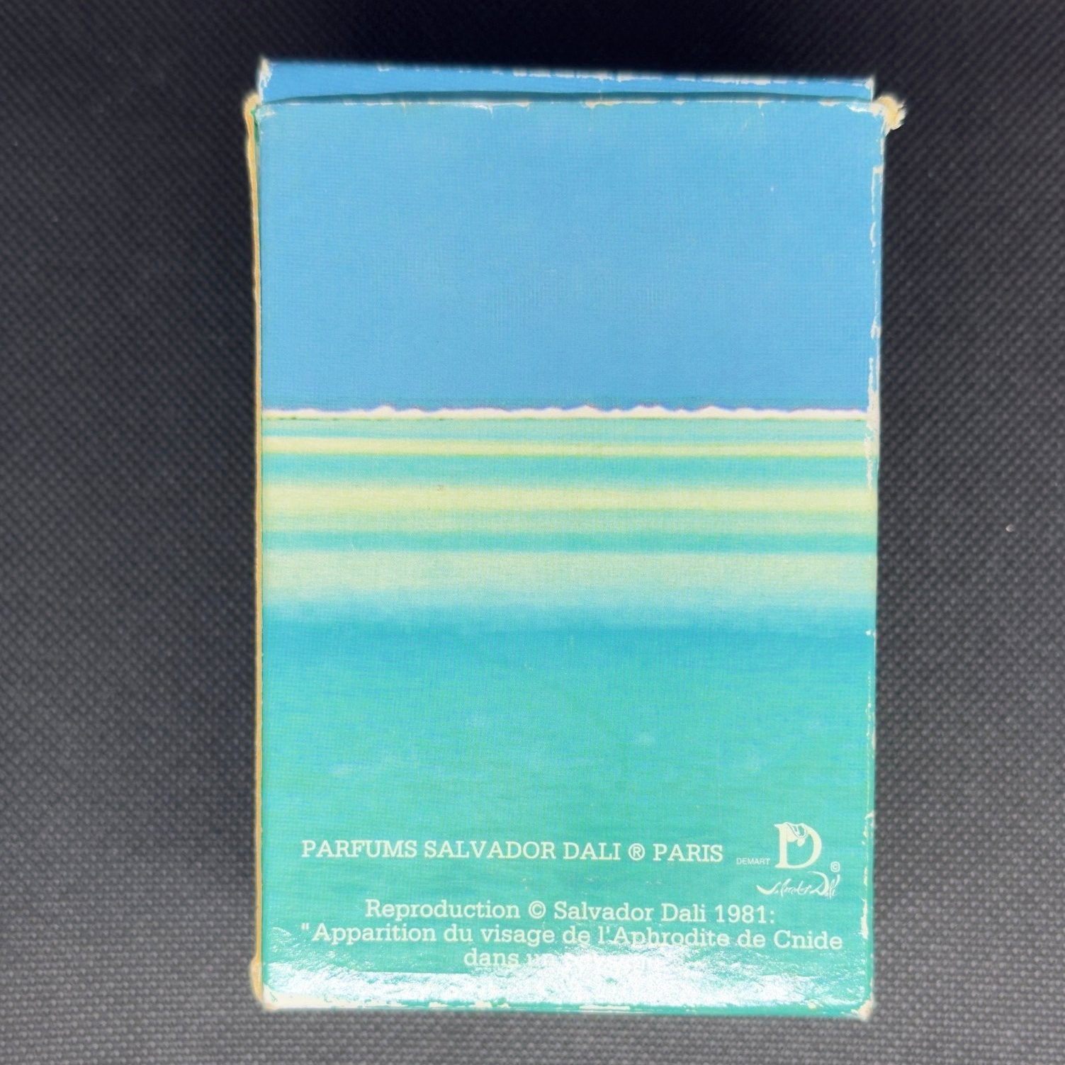 Salvador Dalí messingvedhæng + Laguna Eau de Toilette 1998 - Frøken Lilly