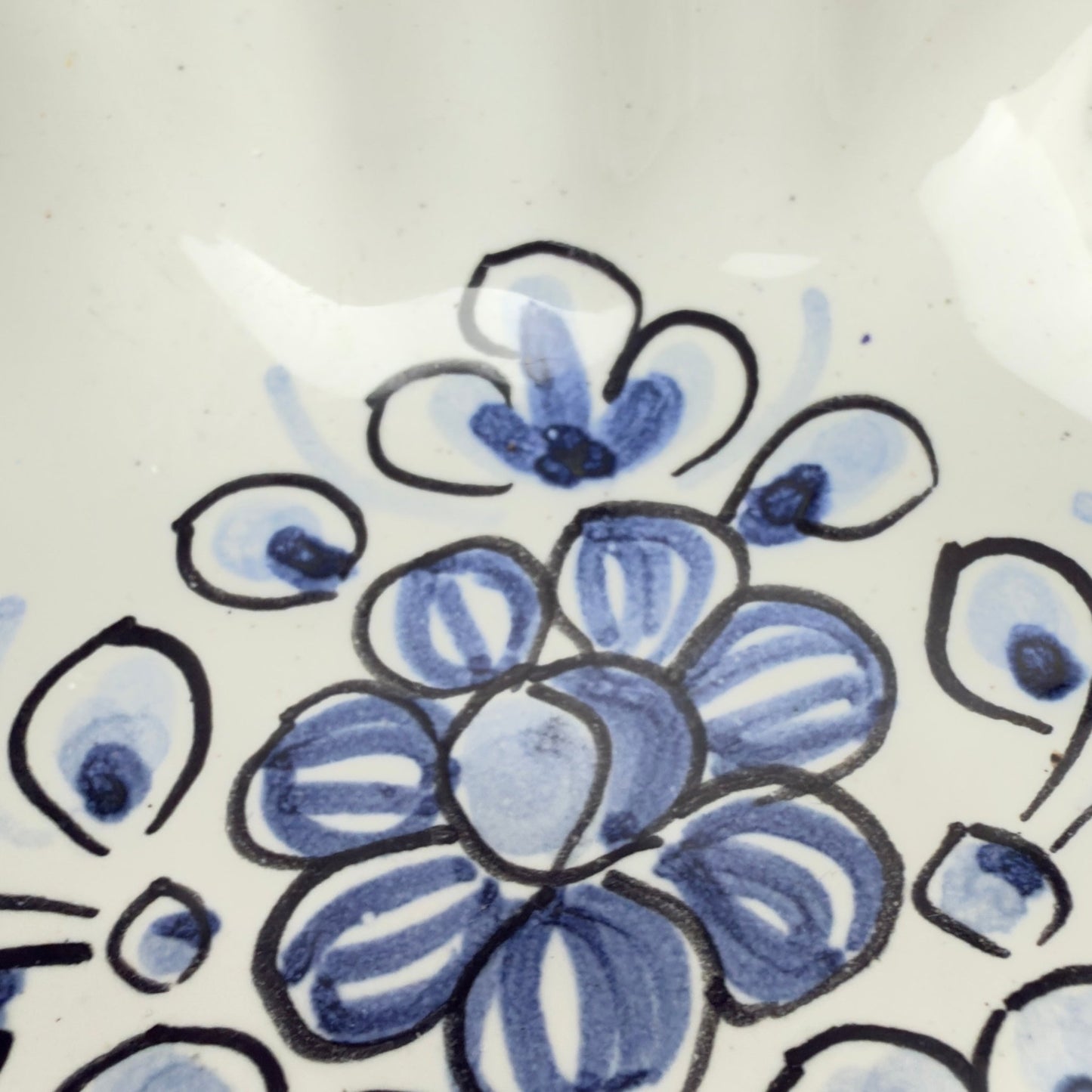 Spansk håndlavet keramikfad ceramical – tapas serveringsfad 32 cm - Frøken Lilly