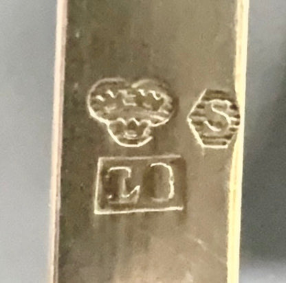Svensk sølvbroche i 830 sølv fra 1937 - langrendsski Sam Pettersson - Frøken Lilly