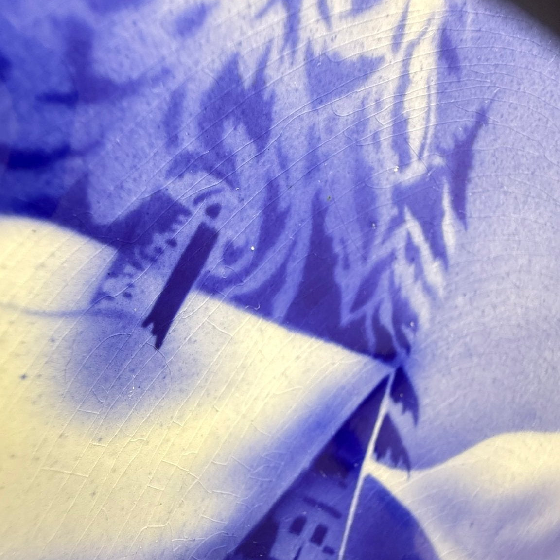 Villeroy & Boch juleplatte, Wallerfangen Saar - Basin – ca. 1920–1935 - Frøken Lilly