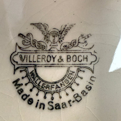Villeroy & Boch juleplatte, Wallerfangen Saar - Basin – ca. 1920–1935 - Frøken Lilly