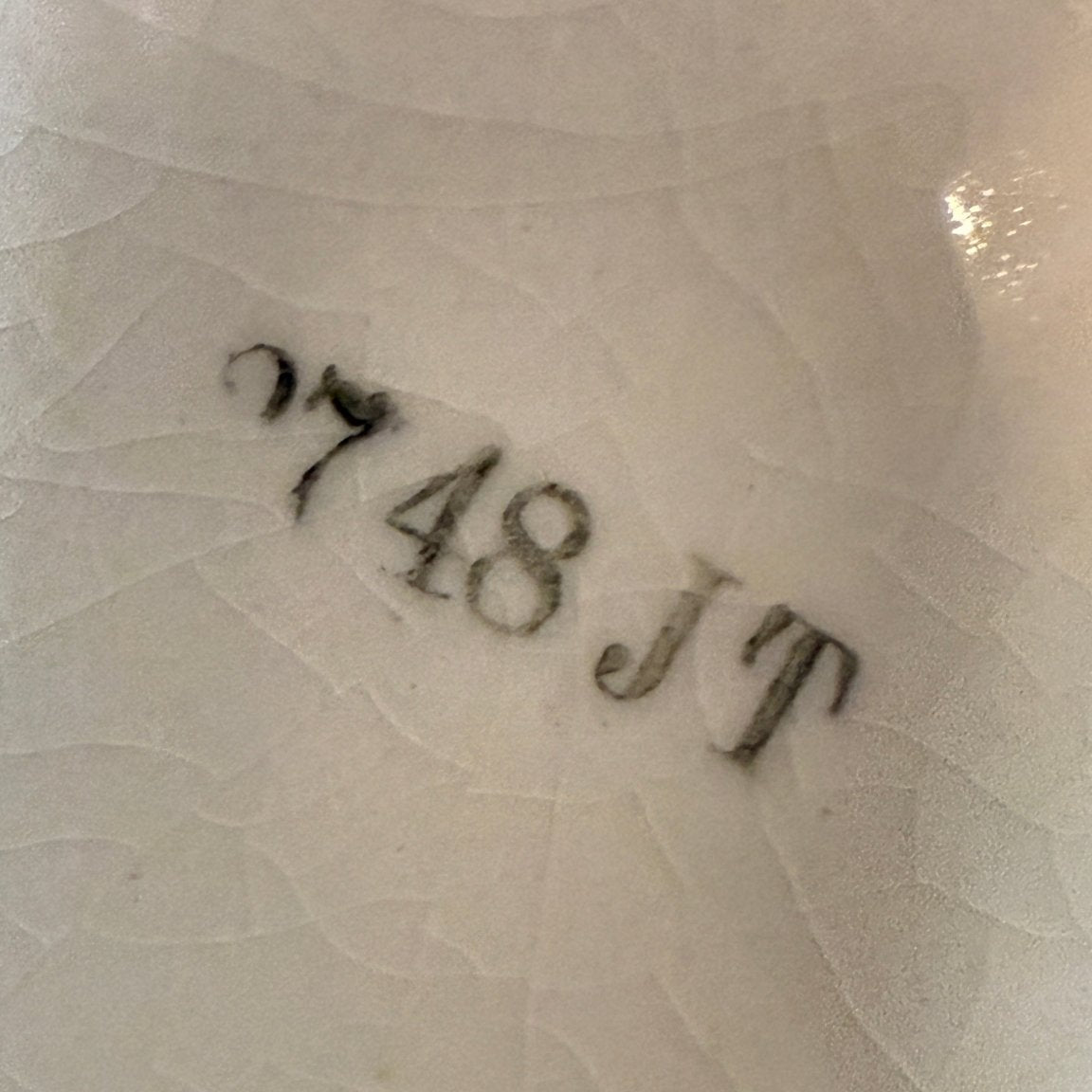 Villeroy & Boch juleplatte, Wallerfangen Saar - Basin – ca. 1920–1935 - Frøken Lilly