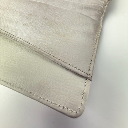 Vintage Comtesse clutch i hvidt læder - Frøken Lilly