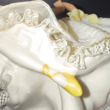 Volkstedt ballerina porcelænsfigur – Dresden - stil, Tyskland - Frøken Lilly