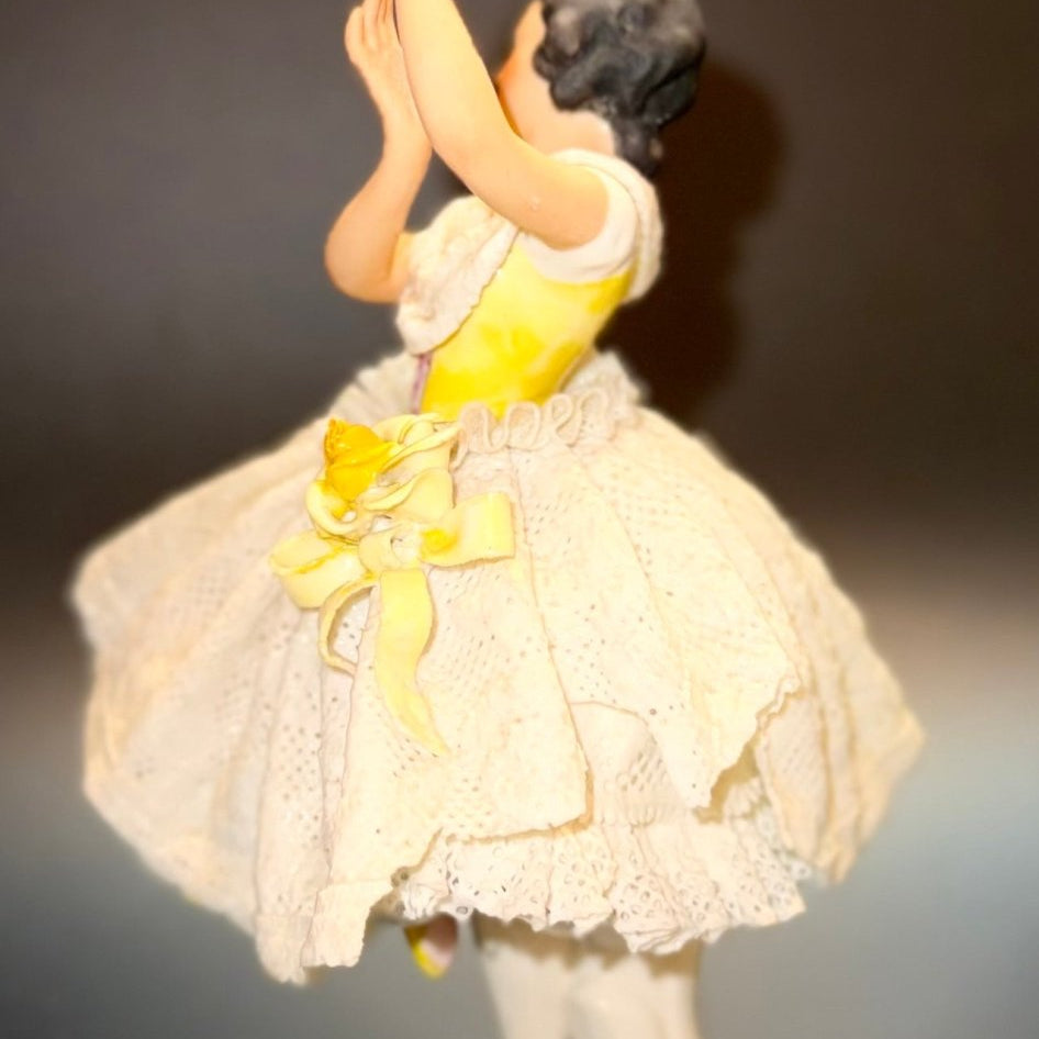 Volkstedt ballerina porcelænsfigur – Dresden - stil, Tyskland - Frøken Lilly